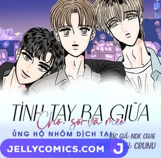Tình tay ba giữa chó, sói và mèo